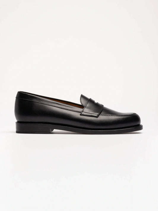 The Ivy Loafer - Black Calf