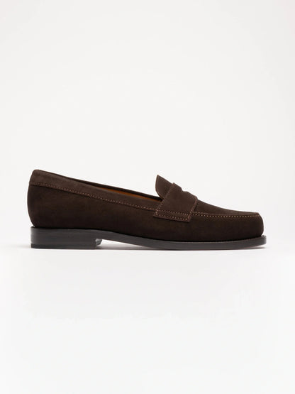 The Ivy Loafer - Brown Suede