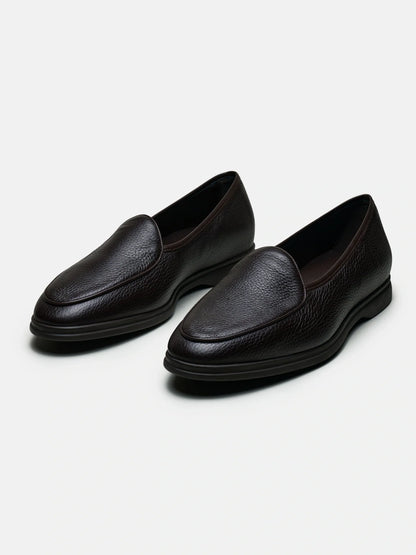 The Belgian Loafer - Brown Deerskin