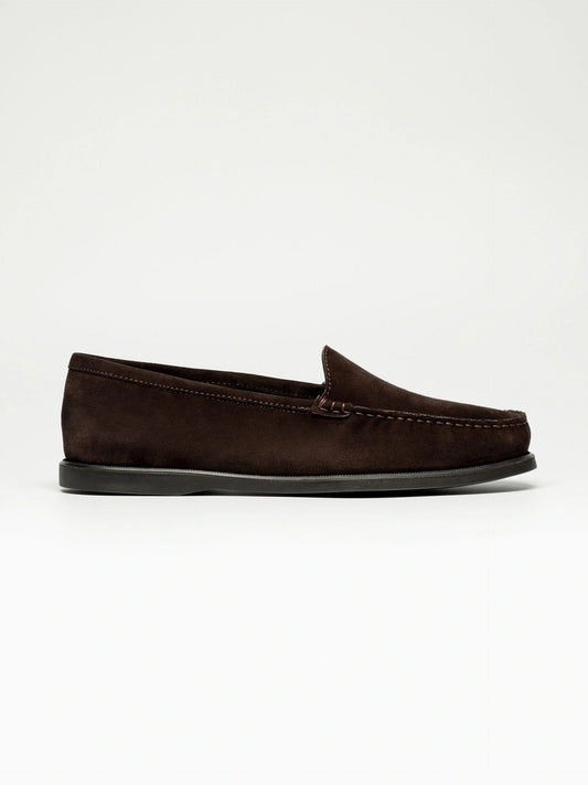 The Venetian Loafer - Brown Suede