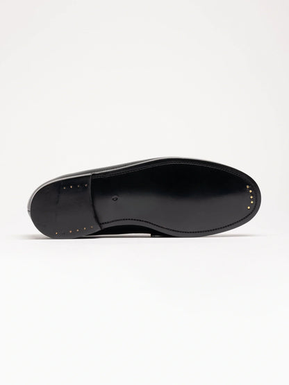 The Ivy Loafer - Black Grain
