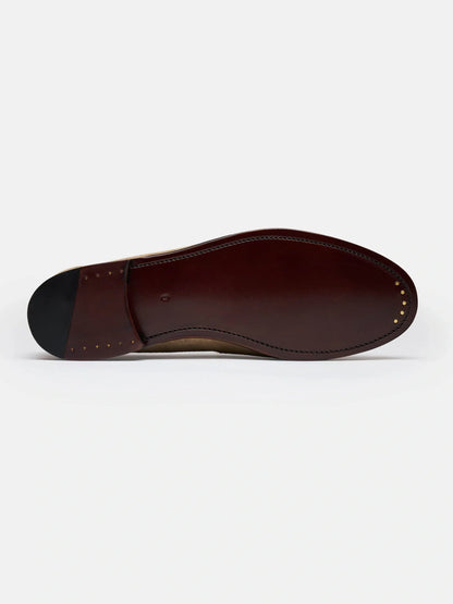 The Penny Loafer - Brown Suede