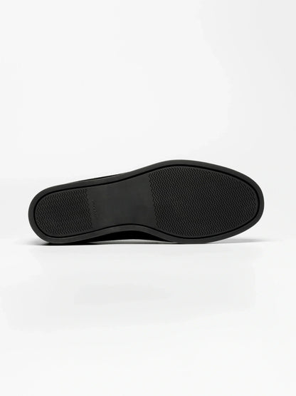 The Boat Shoe - Black Grain